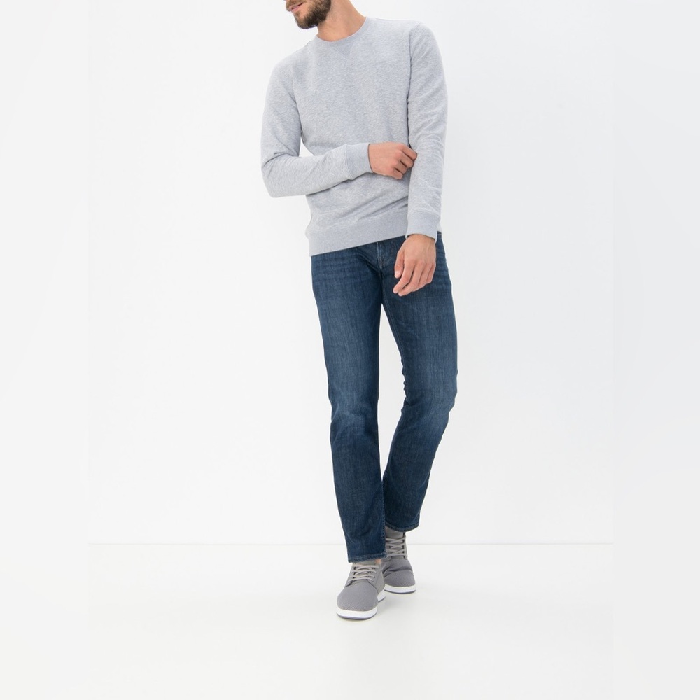 Strellson Men's Gray Crewneck Sweater - Picture 3 of 12